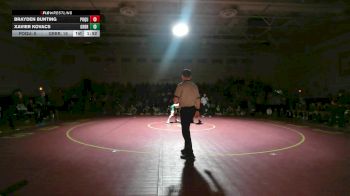 126 lbs Brayden Bunting, Poquoson vs Xavier Kovacs, Great Bridge