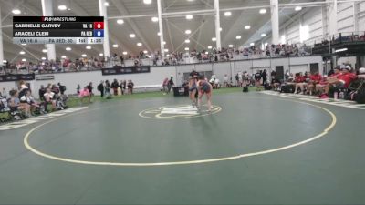105 lbs Gabrielle Garvey, Virginia vs Araceli Clem, Pennsylvaniia Red