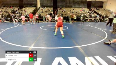 135 lbs Rr Rnd 3 - Kayden Dauch, Team Virginia vs Laura Volpe, MGW Bullsharks