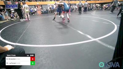 105/110 lbs Semifinal - Brock Breeden, Saints Youth Wrestling Club vs Mason LaFever, Newcastle Youth Wrestling