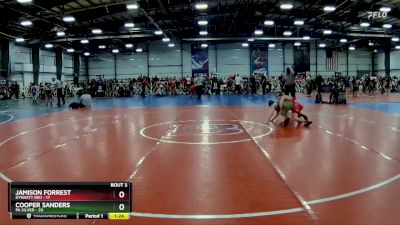 110 lbs Rd# 4- 2:00pm Friday Final Pool - Cooper Sanders, PA Silver vs Jamison Forrest, Dynasty RED