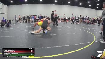 220 lbs Quarterfinals (8 Team) - Gavin Hardister, Reapers vs Cam Jenkins, Palmetto White