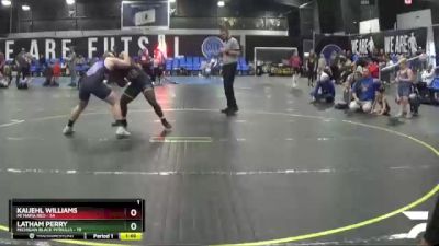 220 lbs Round 1 (8 Team) - Kaijehl Williams, Mi Mafia Red vs Latham Perry, Michigan Black Pitbulls