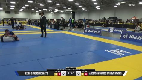 Anderson Soares Da Silva Santos vs Keith Christopher Cays 2026 Pan IBJJF Jiu-Jitsu No-Gi Championship