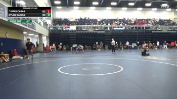 133 lbs Cons. Round 6 - Dylan Garcia, Victor Valley College vs Elias Casas, Victor Valley College