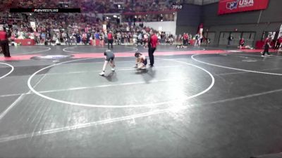 95 lbs Champ. Round 1 - Leilani Collins, Laona/Wabeno Rebels vs Shalom Frazier, Sussex Sabercats Wrestling Club