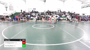 285 lbs Quarterfinal - Brody Magnanini, RHAM vs Nicholas Ebrahimi, Berlin