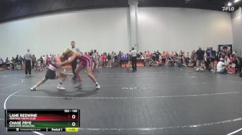 140 lbs Quarterfinal - Lane Redwine, Heritage Youth Club vs Chase Frye, Backyard Brawlers