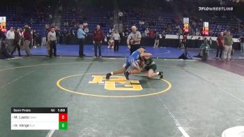126 lbs Semifinal - Maximillian Leete, Danvers vs Hunter Verge, St. Johnsbury