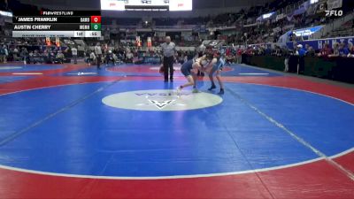 7A 132 lbs Cons. Round 2 - James Franklin, Oak Mountain vs Austin Cherry, Mary G Montgomery