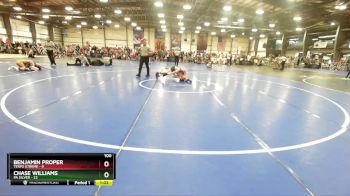 100 lbs Rd# 6- 9:00am Saturday Final Pool - Chase Williams, PA Silver vs Benjamin Proper, Terps Xtreme