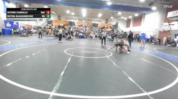 285 lbs Cons. Round 4 - Buyna Baasanbayar, Irvine vs Jayden Carrillo, Porterville