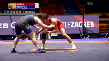 50kg Semifinal - Yui Susaki, JPN vs Nadezhda Sokolova, AIN