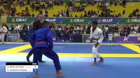 GUILHERME MAIA DO COUTO vs CARLOS AUGUSTO CARDOSO DE ARAÚJO 2023 Brasileiro Jiu-Jitsu IBJJF