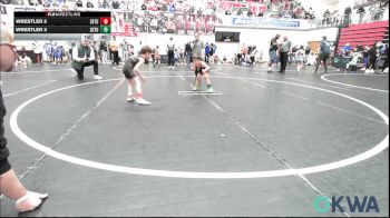 43 lbs Round Of 32 - Kasen Jones, Kingfisher YellowJackets vs Rowdy Ward, Lexington Wrestling Club