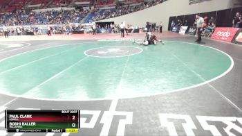 2A/1A-175 3rd Place Match - Bodhi Baller, Willamina vs Paul Clark, Lowell