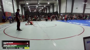 82 lbs Quarterfinal - Colten Bump, NWWC vs Peerless Portrey, Big Cat Wrestling Club