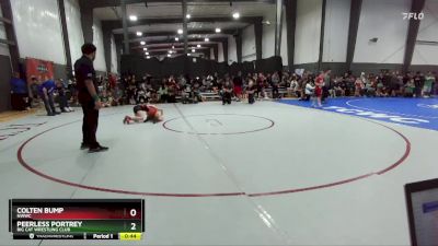 82 lbs Quarterfinal - Colten Bump, NWWC vs Peerless Portrey, Big Cat Wrestling Club