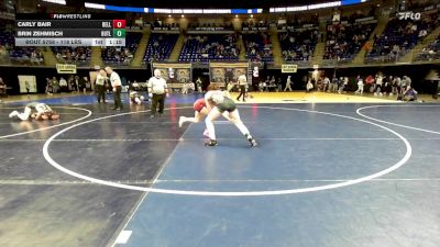 118 lbs Consy 5 - Carly Bair, Bellefonte vs Brin Zehmisch, Butler