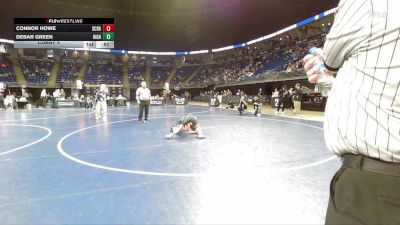 90 lbs Consy 4 - Connor Howe, Scranton vs Debar Green, Highlands