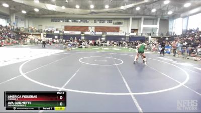 138 lbs Quarterfinal - Ava Guilmette, Shenendehowa-2 vs America Figueras, Phoenix-3