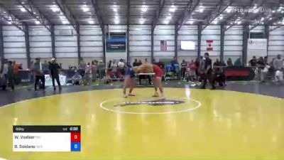86 kg Quarterfinal - Wyatt Voelker, Big Game Wrestling Club vs Brian Soldano, New Jersey