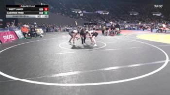 2A/1A Boys 120 Quarterfinal - Cashton Fred, Culver Boys vs Brett James, Clatskanie Boys