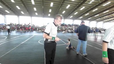 37 lbs Quarterfinal - Thomas Castaneda, Wildcats WC (El Paso) vs Weston Kisamore, Colorado Bad Boys