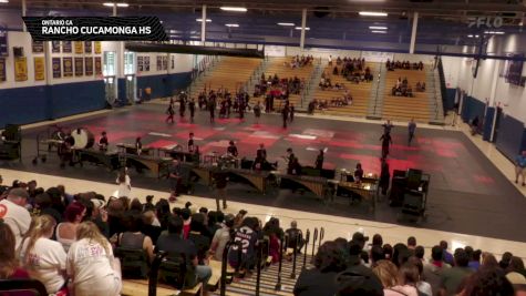 Rancho Cucamonga HS "Ontario CA" at 2026 WGI Percussion Ontario Regional+ Prelims