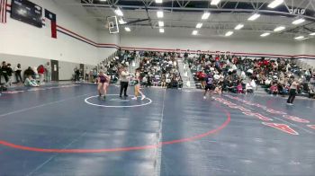 140 lbs Cons. Round 3 - Kylei Gokey, Tecumseh vs Maia Dolinar, Kansas City-Piper HS