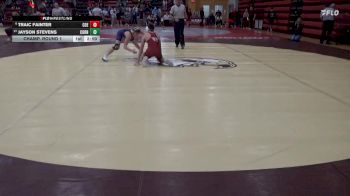 133 lbs Champ. Round 1 - Jayson Stevens, Cornell College vs Traic Fainter, Coe