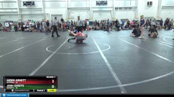 105 lbs Round 7 (10 Team) - Aiden Arnett, Olympia vs Josh Sheets, Bandits