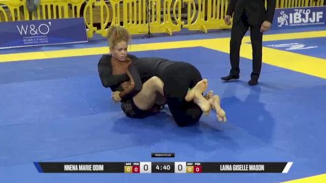 Laina Giselle Mason vs Nnena Marie Odim 2025 Pan IBJJF Jiu-Jitsu No-Gi Championship