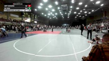 61 lbs Final - Jett Cavazos, Top Rank Hammers vs Mj Vigil, Black Fox Wrestling Academy