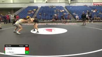 135 lbs Cons. Round 3 - Jake Petras, Penn High School vs Justin Boone, Yorktown Wrestling Club