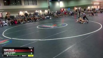 126 lbs Round 3 (6 Team) - Curtis Duren, Social Circle vs Noah Fields, Terre Haute Black