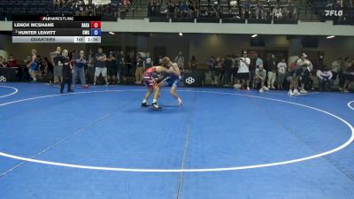 132 lbs Quarters - Lenox McShane, Bad Karma vs Hunter Leavitt, Champions Wrestling Club