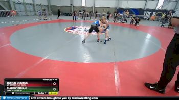 77 lbs Cons. Round 3 - Madox Bryan, Lake Stevens WC vs Roper Denton, La Grande Mat Club