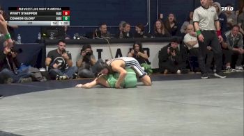 132 lbs Wyatt Stauffer, Blair Academy vs Connor Glory, Delbarton School