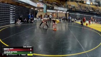 157 lbs Cons. Round 4 - Deryk Yott, Barton CC vs Charlie Hutson, Fort Hays State