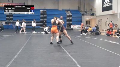 160 lbs 3rd Place Match - Bo Geibe, Indiana Tech vs Kylee Tait, Campbellsville University