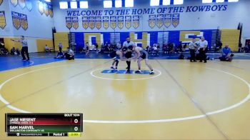 132 Gold Round 1 - JASE NIESENT, Cypress Creek H S vs Sam Marvel, Wellington Community Hs