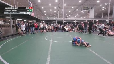 48 lbs Finals (8 Team) - Evander Welsh, Ohio Gold vs Carson Godfrey, Cordoba Trained