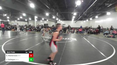 109 lbs Semifinal - Geovanie Maldonado, Mini Avengers vs Jesus Gallegos, NM Gold