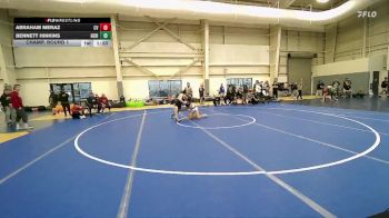 132 lbs Champ. Round 1 - Bennett Hinkins, Herriman vs Abraham Meraz, Canyon View