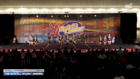 Top Gun All Stars - Inspire [2025 L1 Senior Day 1] 2025 Spirit Cheer Dance Grand Nationals & Cheer Nationals
