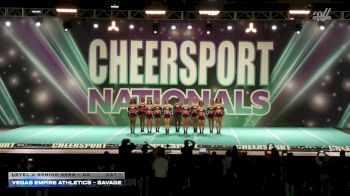 Vegas Empire Athletics - Savage [2026 L4 Senior Open - D2 Day 1] 2026 CHEERSPORT National All Star Cheerleading Championship