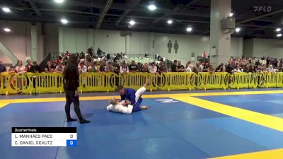 LEANDRO MANHÃES PAES vs CORY DANIEL SCHUTZ 2024 American National IBJJF Jiu-Jitsu Championship