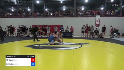 130 kg Round Of 32 - Mason Cover, Cleveland Regional Training Center vs Bishop McCoy, Pennsylvania