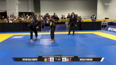 Taylor Kaile Omoto vs Natalee Funegra 2026 American National IBJJF Jiu-Jitsu Championship